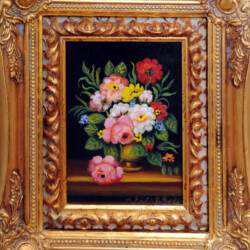 "Primavera" 1997 n°2 - Olio su paniforte cm 13x18