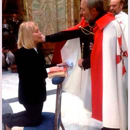 "IL GRAN MAESTRO CORRADO MARIA ARMERI"
dei "TEMPLARI FEDERICIANI"