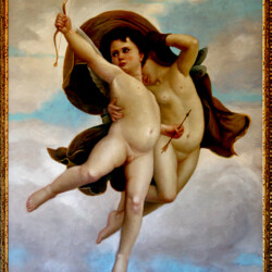 Cupido - olio su tela (riproduzione)