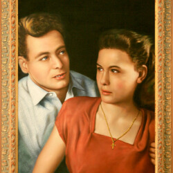 Mio Padre e mia Madre - olio su tela (produzione propria)