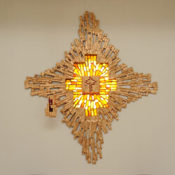 Restauro del Tabernacolo in foglia d'oro antico della Chiesa della Sacra Famiglia Pianoscarano Viterbo