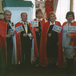 Firenze 29-02-2004 preso Hotel Michelangelo, Accademia Araldica Internazionale "Il Marzocco" Titolo Onorifico Accademico Gentilizio "per la Classe Belle Arti". Nomina di "Nobil Donna"