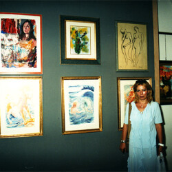 Assessore alla Cultura. Forte San Gallo (RM) 01-11/07/2002 Esposizione delle mie Opere Pittoriche presso la Sala dei Grandi Maestri: Attardi Cesetti Fiume Montanarini Dalì Monachesi Trotti de Frassine