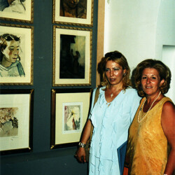 Assessore alla Cultura. Forte San Gallo (RM) 01-11/07/2002 Esposizione delle mie Opere Pittoriche presso la Sala dei Grandi Maestri: Attardi Cesetti Fiume Montanarini Dalì Monachesi Trotti de Frassine