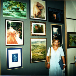 Assessore alla Cultura. Forte San Gallo (RM) 01-11/07/2002 Esposizione delle mie Opere Pittoriche presso la Sala dei Grandi Maestri: Attardi Cesetti Fiume Montanarini Dalì Monachesi Trotti de Frassine