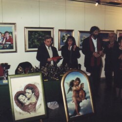 Forum Interart (Roma) - dal 14 al 26 febbraio. Premiazione Trofeo San Valentino d'Arte. 2002. il Primo Bacio da Bouguereau