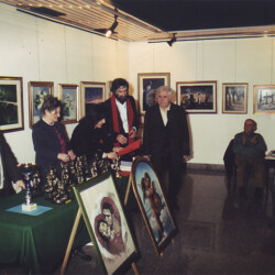 Forum Interart (Roma) - dal 14 al 26 febbraio. Premiazione Trofeo San Valentino d'Arte. 2002. il Primo Bacio da Bouguereau