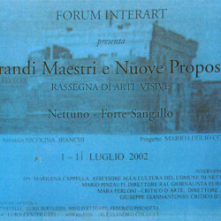 11 luglio 2012 Forte Sangallo Sala Grandi Maestri