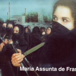 In tutti gli Eventi di Guerra le Donne si Difendono. Olio su tela