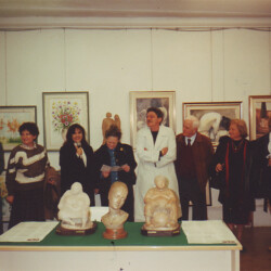 Consegna Diploma "Timbro d'Autore" 10 in Arte. 2001