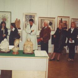 Consegna Diploma "Timbro d'Autore" 10 in Arte. 2001