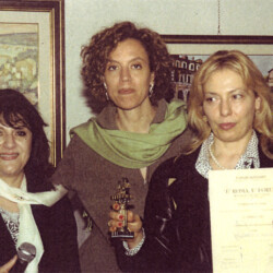 Consegna Diploma "Timbro d'Autore" 10 in Arte. 2001