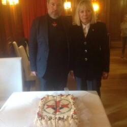 ROMA 26.02.2017 - CHIESA DELLA " TRINITA'" ELEVAZIONE A: " DAMA E CAVALIERI TEMPLARI FEDERICIANI" LA DUCHESSA "MARIA ASSUNTA dé FRASSINE" (CON LE SUE CONSORELLE E I SUOI CONFRATELLI)