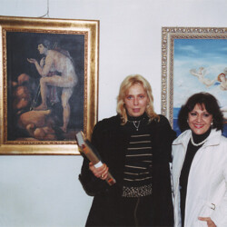 Galleria Forum Interart (Roma). Dottoressa Nicolina Bianchi (Direttore Artistico e Critico d'Arte di Roma). 30 novembre 2002