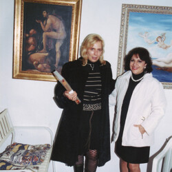 Galleria Forum Interart (Roma). Dottoressa Nicolina Bianchi (direttore artistico). 30 novembre 2002