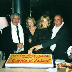 Augusto Giordano Giornalista RAI2 Roma, M.Assunta de Frassine. Copie d'Autore. Presso la Sala Gilda di Roma