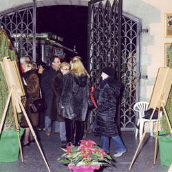 Mostra personale dell'artista Maria Assunta de Frassine presso Palazzo Santoro - Biblioteca degli Ardenti, Viterbo - 2000