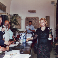 19-31/07/2011 Comune di Roma. Sala del Cartoccio. Mostra di Pittura. Premio Capitolium. Conseguito il Diploma d'Onore e Premio Capitolium con l'Opera premiata (Autoritratto)