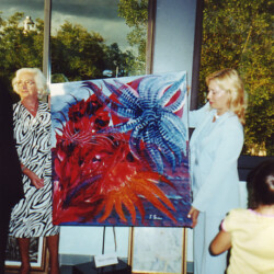 Omaggio di un'Opera Pittorica al Sindaco di Ancona