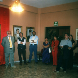 Inaugurazione della Mostra Pittoria: L'Animus e L'Anima - Guardando Dentro. Presso il Ridotto del Teatro Stabile Comunale di L'Aquila
