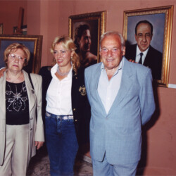 Mia Madre Natalina e mio padre Venanzio. Inaugurazione della Mostra Pittoria: L'Animus e L'Anima - Guardando Dentro. Presso il Ridotto del Teatro Stabile Comunale di L'Aquila