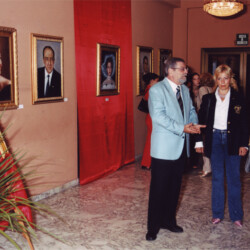 Critico d'Arte di Roma. Gianpiero Linardi. Inaugurazione della Mostra Pittoria: L'Animus e L'Anima - Guardando Dentro. Presso il Ridotto del Teatro Stabile Comunale di L'Aquila