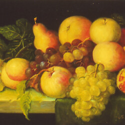 "Natura Morta" - olio su paniforte (riproduzione)