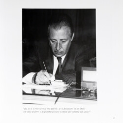 "Ah, se si scrivessero le mie parole, se si fisassero in un libro; con stilo di ferro e di piombo fossero scolpite per sempre sul sasso!"