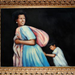 La Fame nel Mondo,3
cm 53x62 - olio su tela
(produzione propria)(anno 1997)