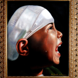 La Guerra in Nassirya,3
12 Novembre,2003 - ore 10,45 "LA GUERRA IN NASSIRIYA" (IRAQ)
cm 41x52 - olio su tela
(produzione propria)