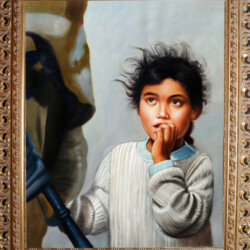 La Guerra in Nassirya,4
12 Novembre,2003 - ore 10,45 "LA GUERRA IN NASSIRIYA" (IRAQ)
cm 52x64 - olio su tela
(produzione propria)