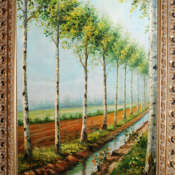 Canali di Irrigazione Veneta
cm 92x124 - olio su tela
(produzione propria)(1989)