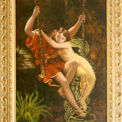 Il Velo d'Oro - olio su tela (riproduzione)