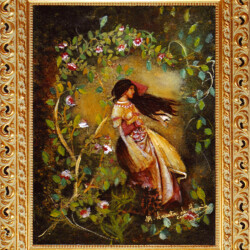 "Ti cerco" 2006 - pittura ad olio cm 25x33 (riproduzione)