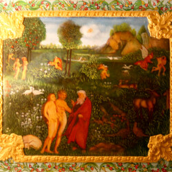 Giudizio Universale - Olio su paniforte (riproduzione)