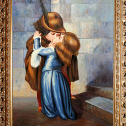 Giulietta e Romeo
cm 65x95 - olio su tela
(produzione propria)