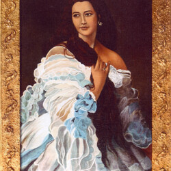 Ritratto di Donna - 1999 - Olio su tela - cm 76x109 (riproduzione personalizzata)