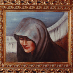 Esiti di un Conflitto - 1998 - Olio su tela - cm 35x37 (produzione propria)