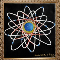 "La giocosa danza delle molecole", 2008
10
Titolo della mostra personale: "La Giocosa Danza delle Molecole" presso il Museo dei Briganti" Cellere (VT).
Olio su Tela - cm 29x27
(Produzione propria)