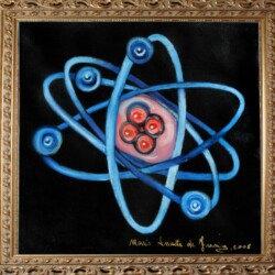 "La giocosa danza delle molecole", 2008
04
Titolo della mostra personale: "La Giocosa Danza delle Molecole" presso il Museo dei Briganti" Cellere (VT).
Olio su Tela - cm 29x27
(Produzione propria)