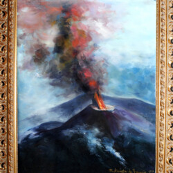 Eruzione Vulcanica 1999
cm 41x52 - olio su tela
(produzione propria)