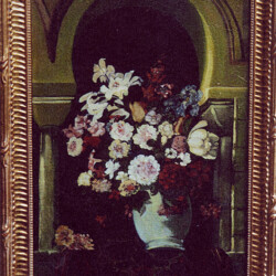 Architettura e Poesia - 1998 - Olio su paniforte - cm 29x39 (riproduzione)