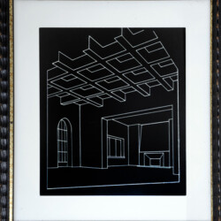 "Interni di Architettura"
cm 20x23 - Cartoncino
Disegno da ragazza