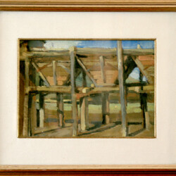 Palafitte - olio su paniforte
Disegni da bambina