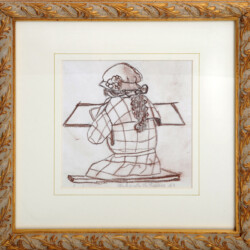 "Bambina a Scuola"
cm 17x17 - carboncino
Disegni da bambina