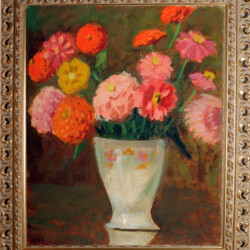 "Vaso di Fiori"
cm 25x35 - cartoncino telato
Disegni da bambina