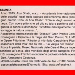 2O16 - MILANO - CASA EDITRICE IL "QUADRATO" DI MILANO ANTOLOGIA DA: " LUCIO FONTANA AL GIUBILEO DI PAPA FRANCESCO 2016" (AUTORI CONTEMPORANEI DELL'EPOCA ATTUALE) A CURA DEL DOTT. GIORGIO FALOSSI (MI) E DEL DOTT. LORENZO CIPRIANI (MI).