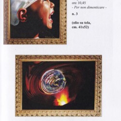 GIUGNO 2018
EDIEMME - EDIZIONI "CRONACHE ITALIANE" NUOVISSIMO DIZIONARIO DI: "AUTORI SCELTI 2018"
INSERZIONE DELLE OPERE PITTORICHE SU TELA NELLE PAGINE 106-107-108-109