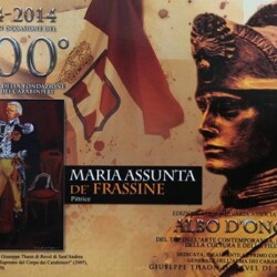 200° ANNIVERSARIO DELLA FONDAZIONE "DELL'ARMA DEI CARABINIERI"
(ALBO D'ONORE) IN BASSO A SX OPERA PITTORICA AD OLIO SU TELA DELL'ARTISTA:"MARIA ASSUNTA dé FRASSINE" TITOLO: RITRATTO DEL GENERALE D'ARMATA " GIUSEPPE THAON DI REVEL DI SANT'ANDREA" 2005 (PRIMO COMANDANTE SUPREMO DEL CORPO DEI CARABINIERI)
cm50x70