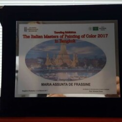 2-3 MARZO 2017 BANGKOK -
ACCADEMIA INTERNAZIONALE DEI "DIOSCURI"
(I MAESTRI DEL COLORE 2017)